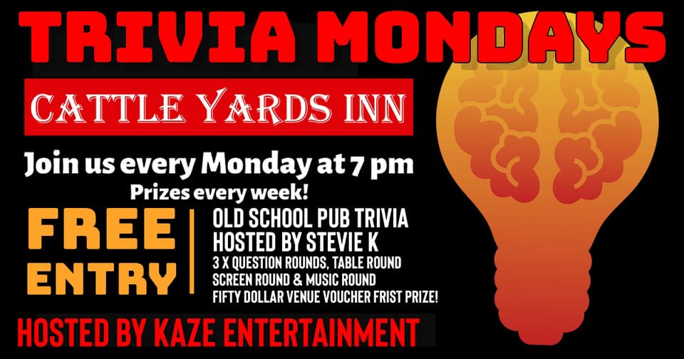 Trivia at The Cattle Yards Inn